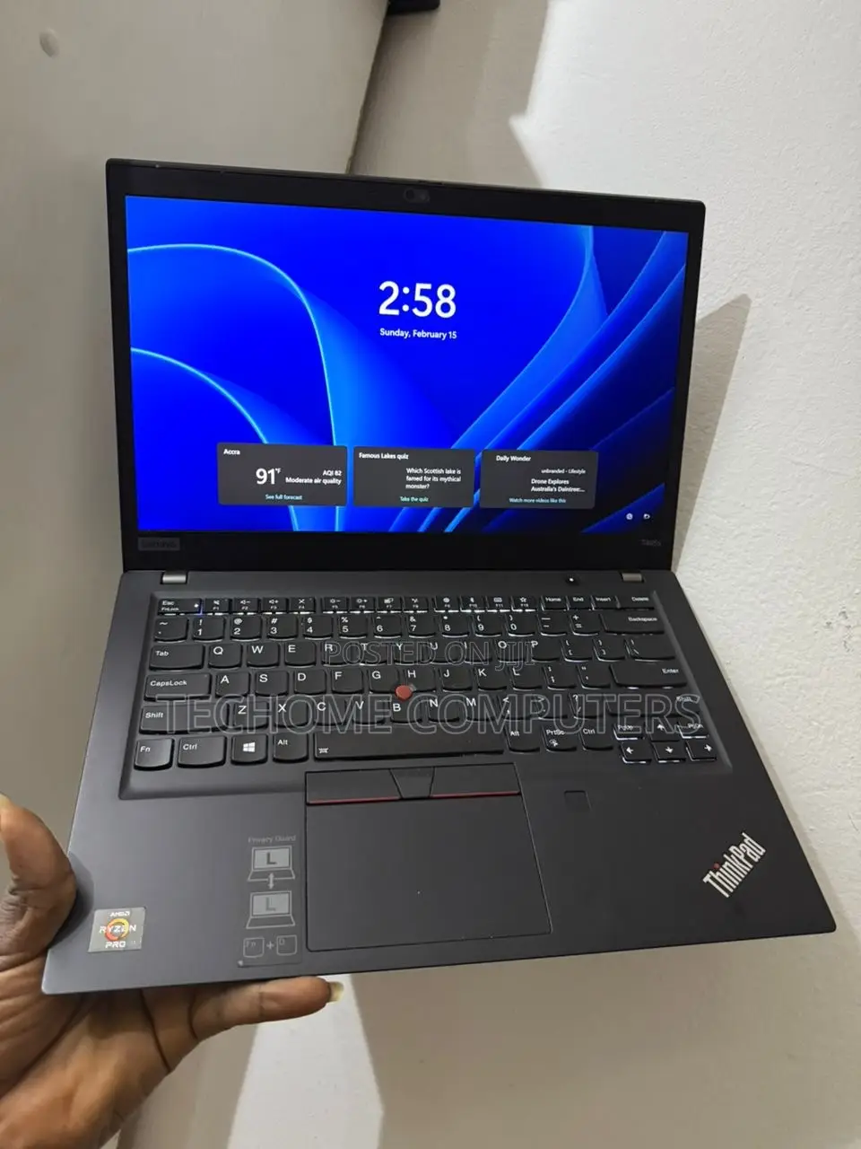 Laptop Lenovo ThinkPad t495s 16GB AMD Ryzen 7 SSD 256GB