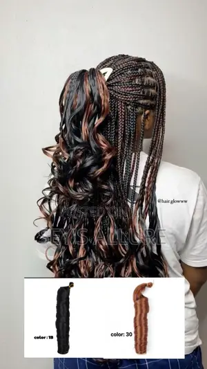 24inches And 12inches French Curls