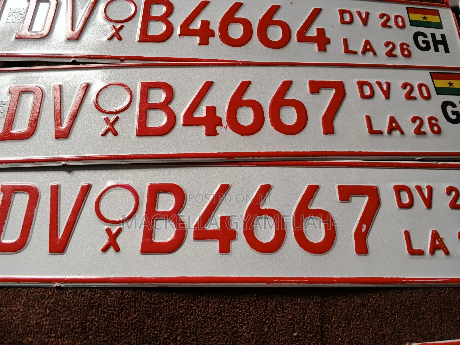 Dv Plate Or Trade Plate