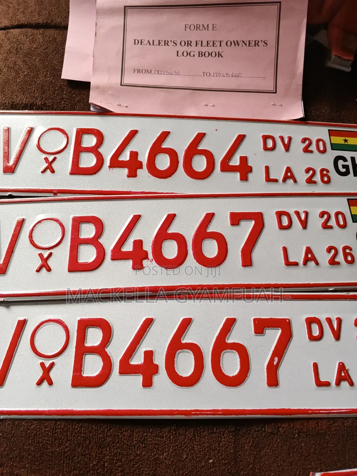 Dv Plate Or Trade Plate
