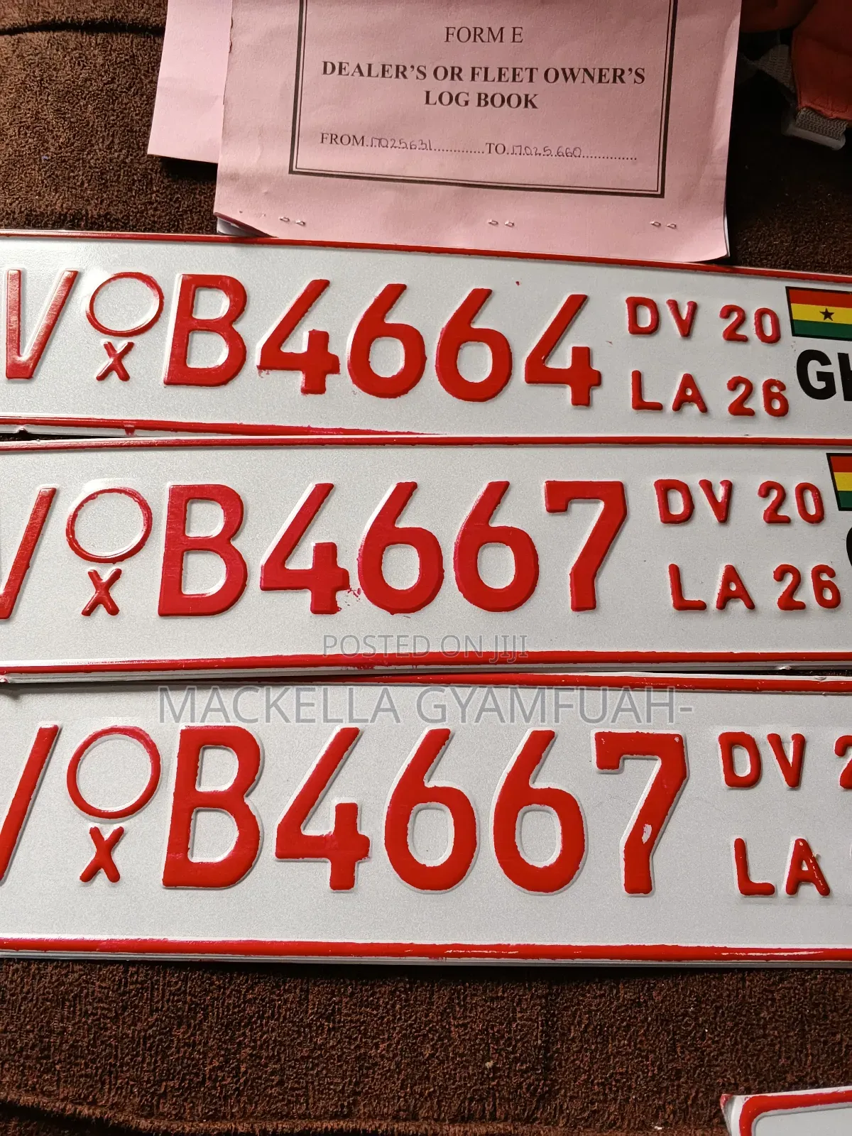 Dv Plate Or Trade Plate
