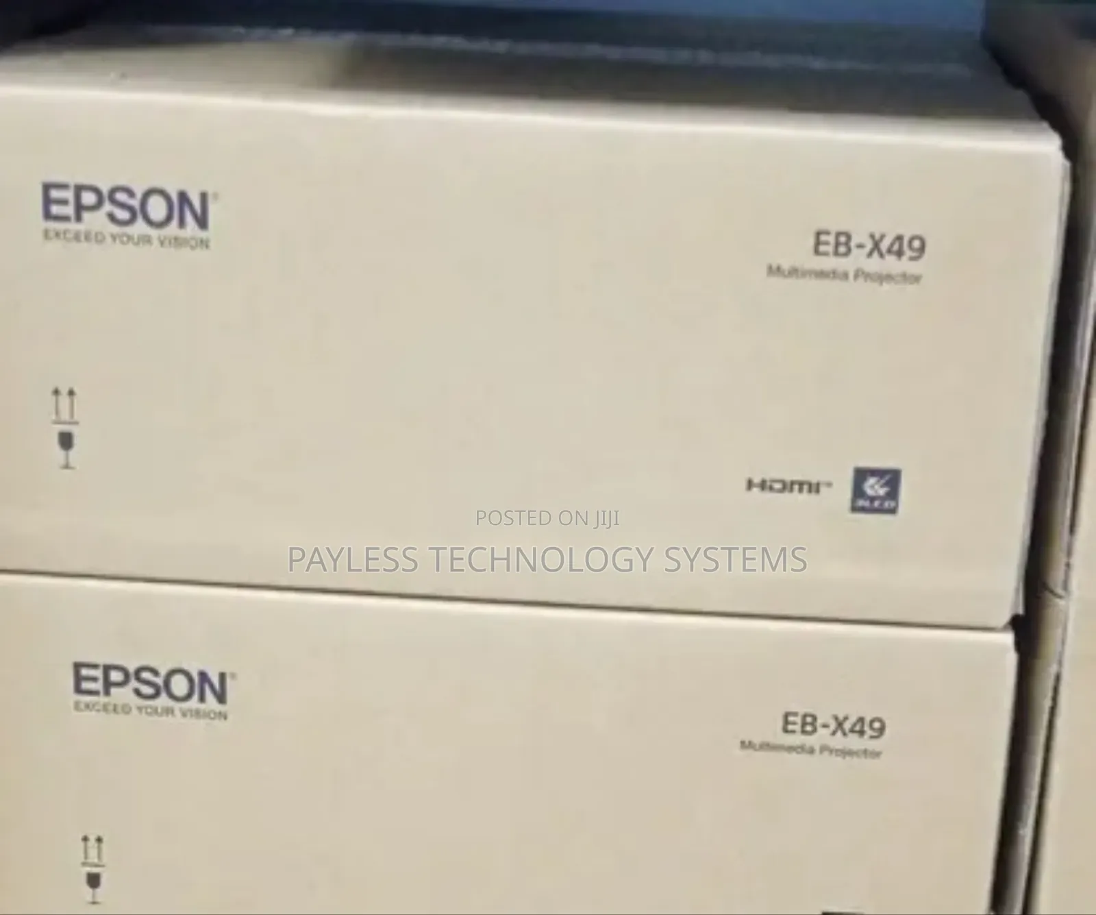 Epson Portable Projector 3600 Lumens Eb-X49