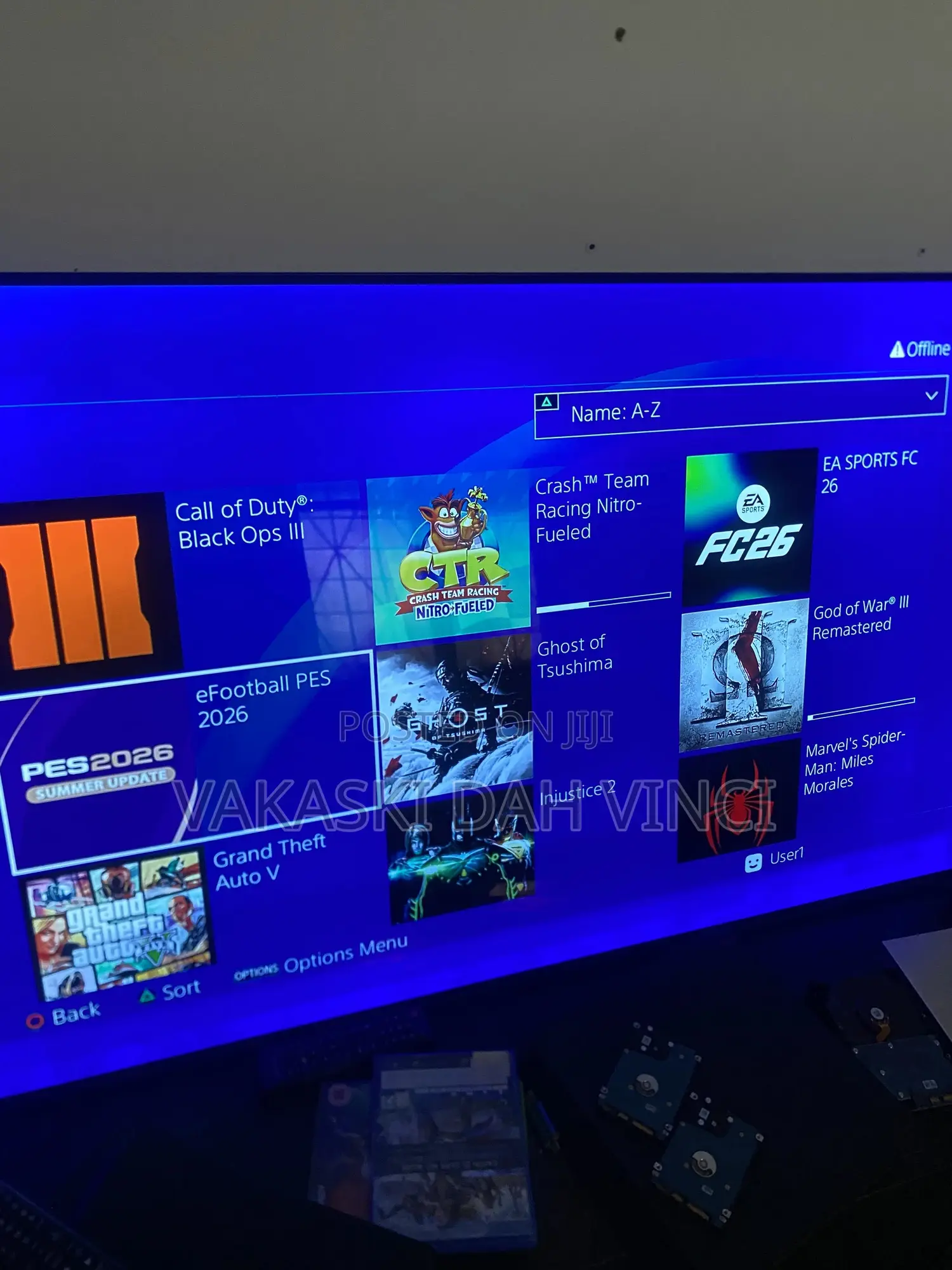 Uk Used Ps4 Slim 1 Terabyte Jailbreak for Sale