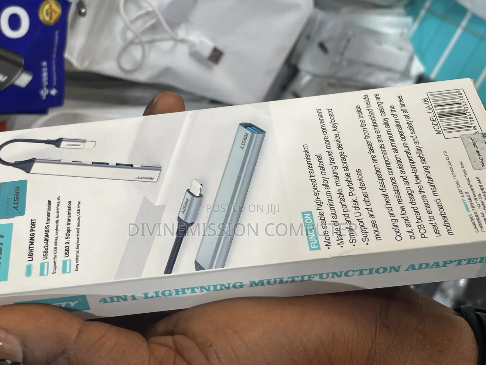 4 in 1 Lightning (Apple) Multifunction Adapter