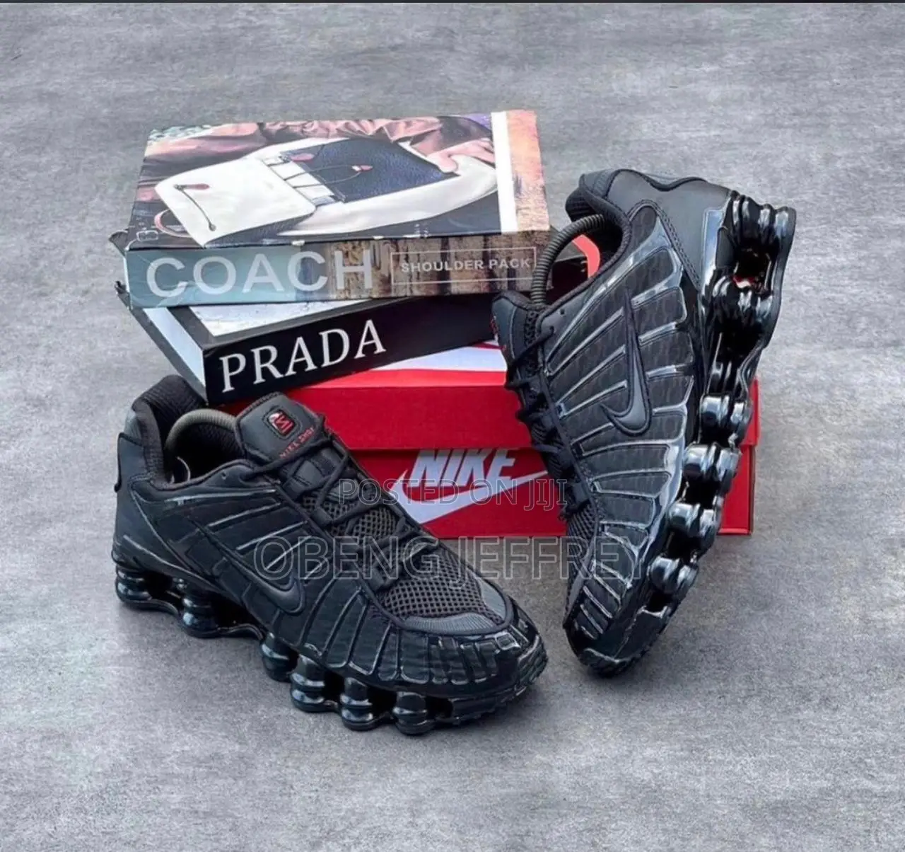 Original Nike Shox All Black