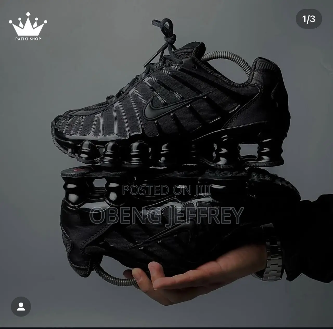 Original Nike Shox All Black