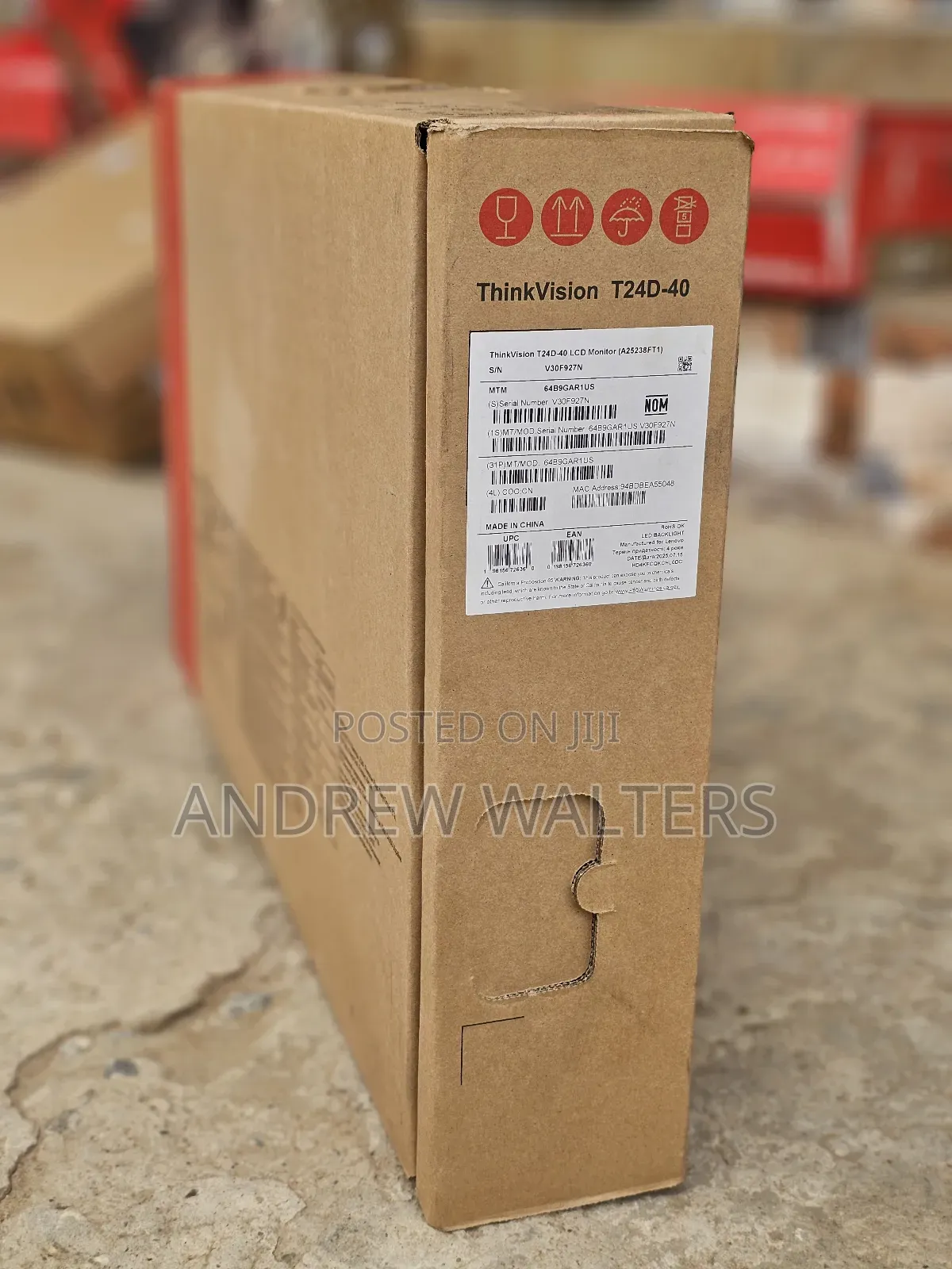 New Gaming Lenovo Thinkvision T24d-40