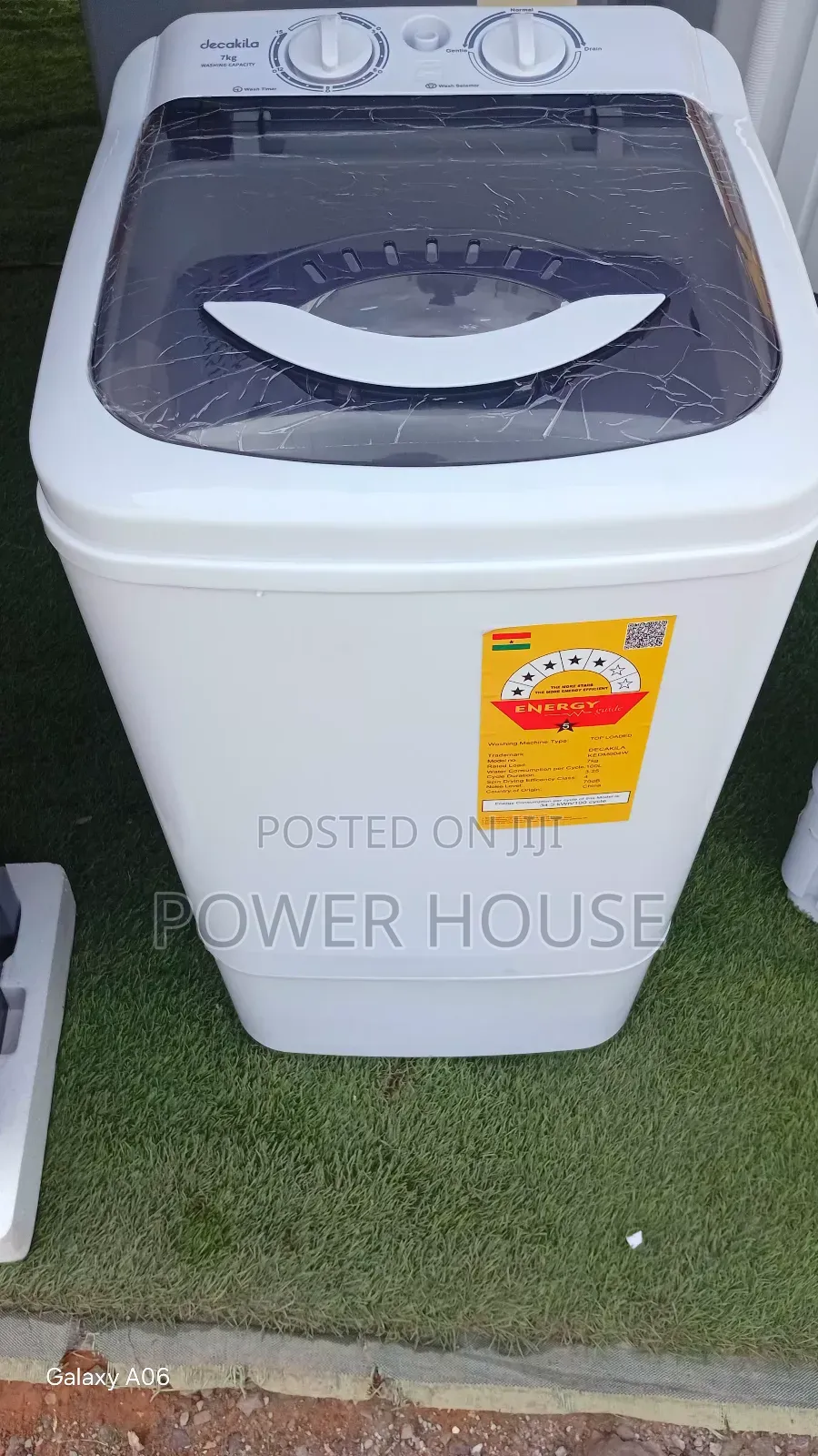 Gentle on Clothes, Tough on Dirt – Decakila 7kg Washer