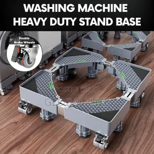 Heavy-duty Adjustable Multipurpose Fridge Washing Machine Stand