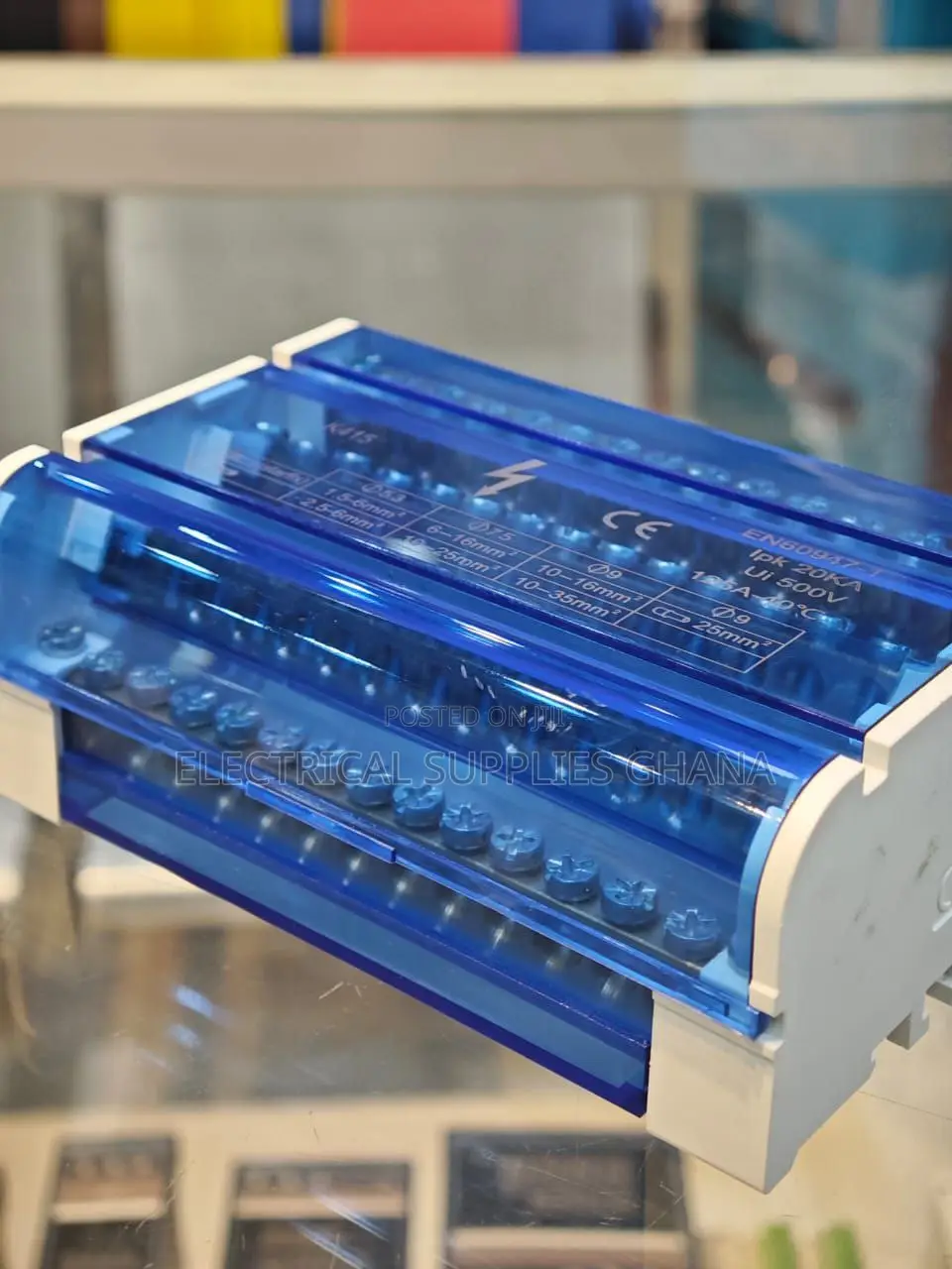 Distribution Terminal Block 500v Din Rail