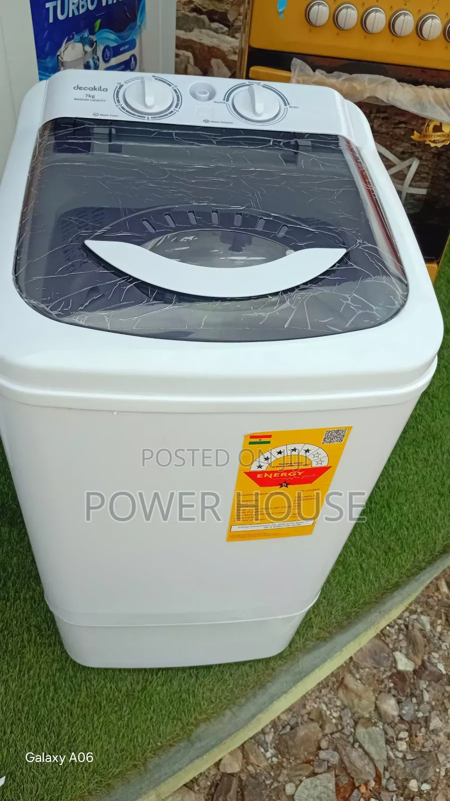 Affordable and Reliable Decakila 7kg Washing Machine