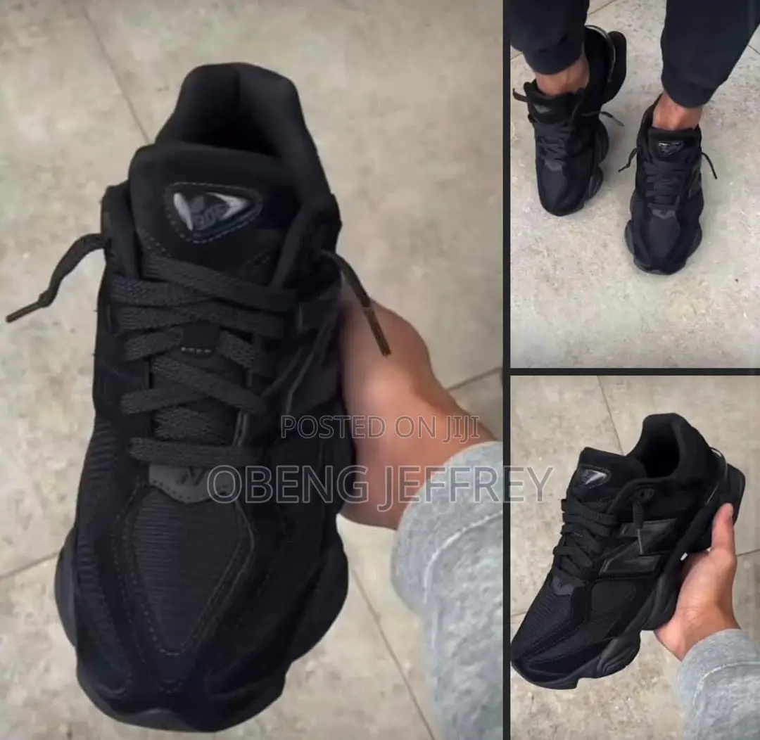 Original New Balance 9060 Triple Black