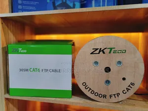 Zkteco Professional FTP Outdoor Double Shielded 305m Networking Cable