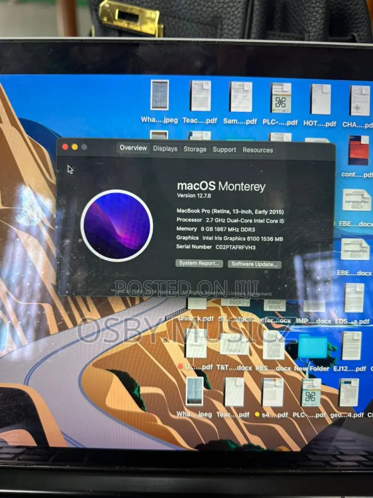 Laptop Apple MacBook 2015 8GB Intel Core i5 SSD 256GB