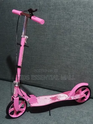 Pink Large Wheels Scooter for Age9 to Adults