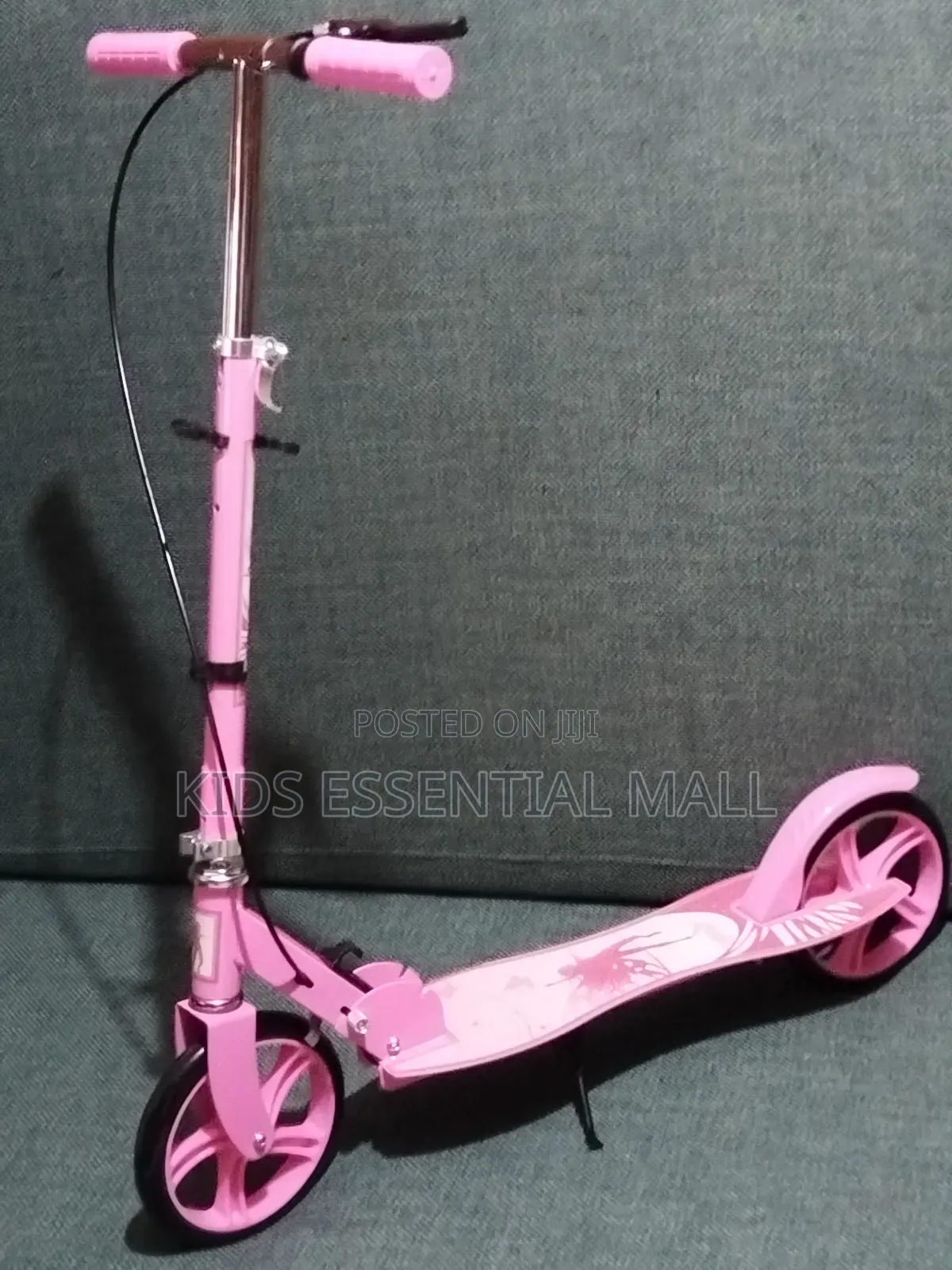 Pink Large Wheels Scooter for Age9 to Adults