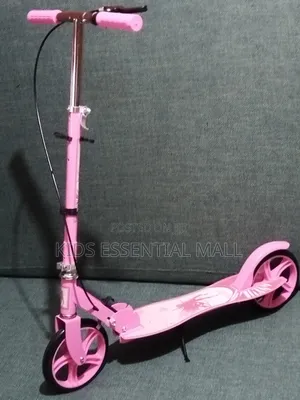 Pink Large Wheels Scooter for Age9 to Adults
