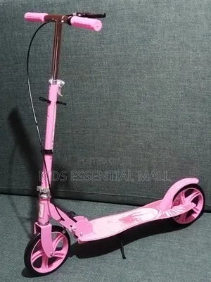 Pink Large Wheels Scooter for Age9 to Adults