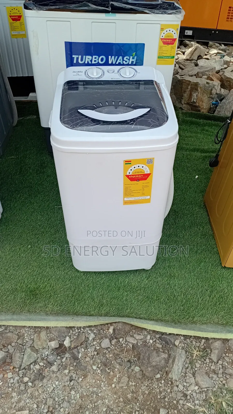 Experience Brilliance in Every Wash – Decakila 7kg
