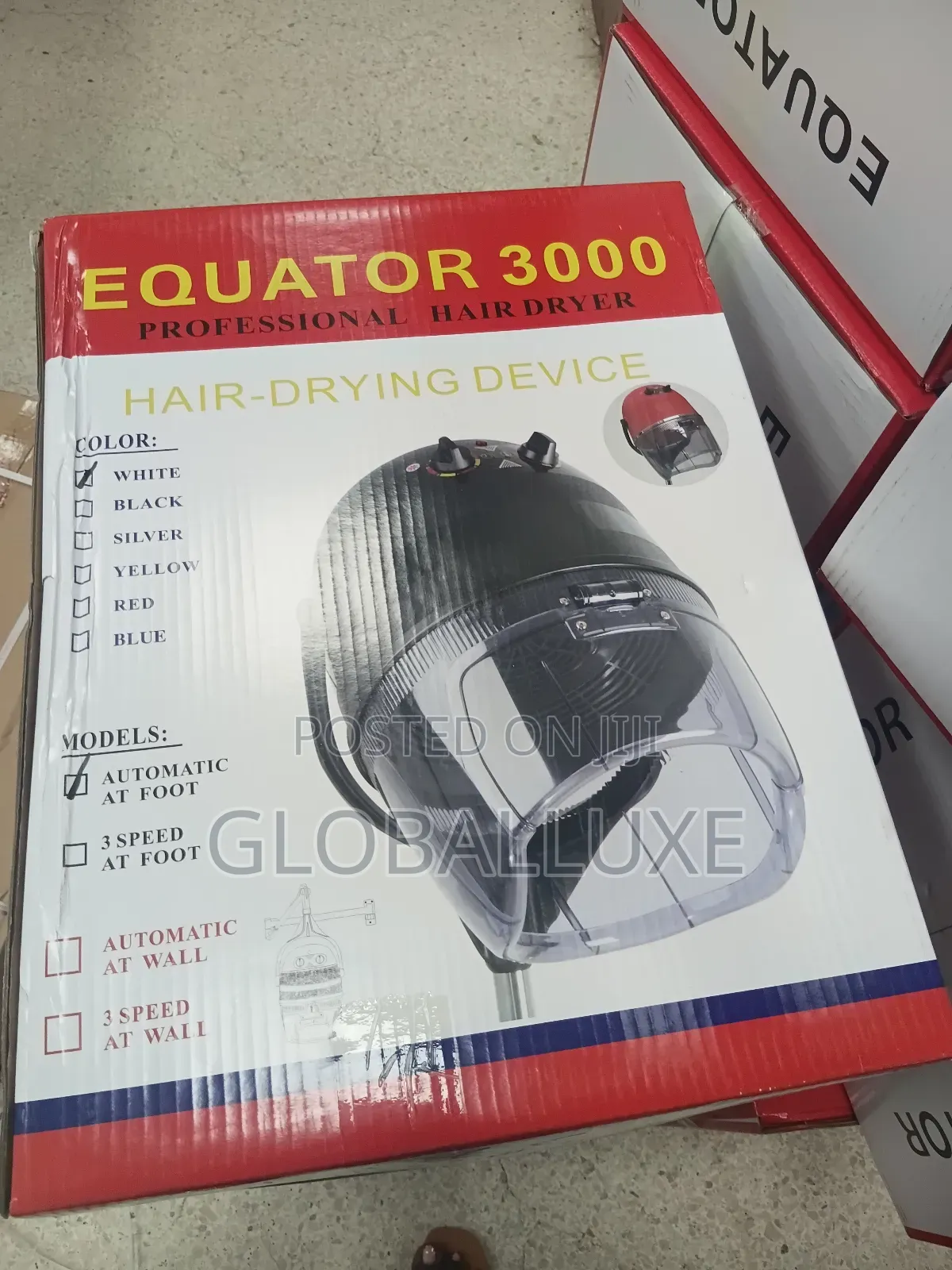 Professional Hot Cold Hair Dryer – Fast Drying Low Noise