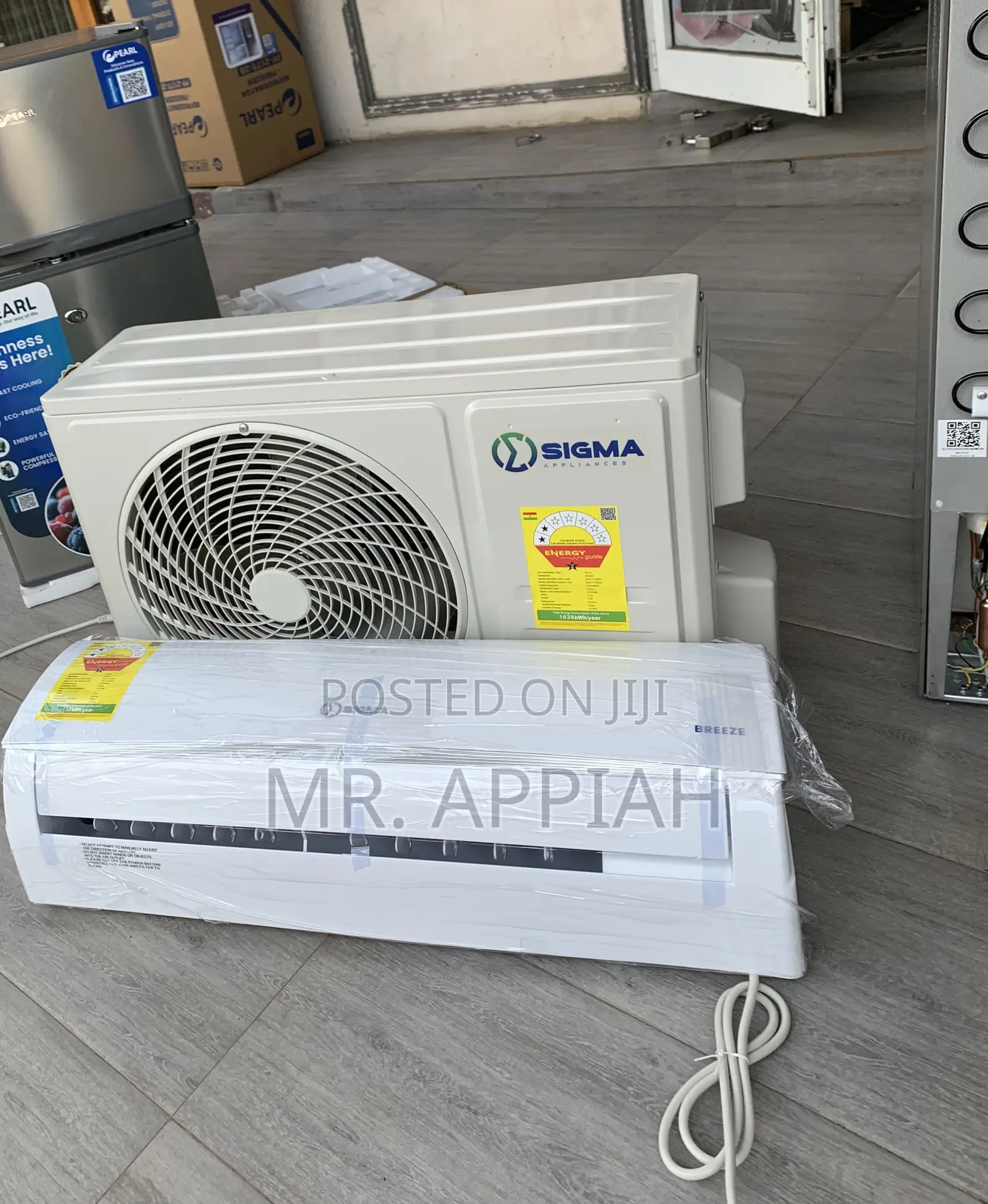 Order Authentic Sigma 1.5hp Split Type Air Conditioner(R410) 