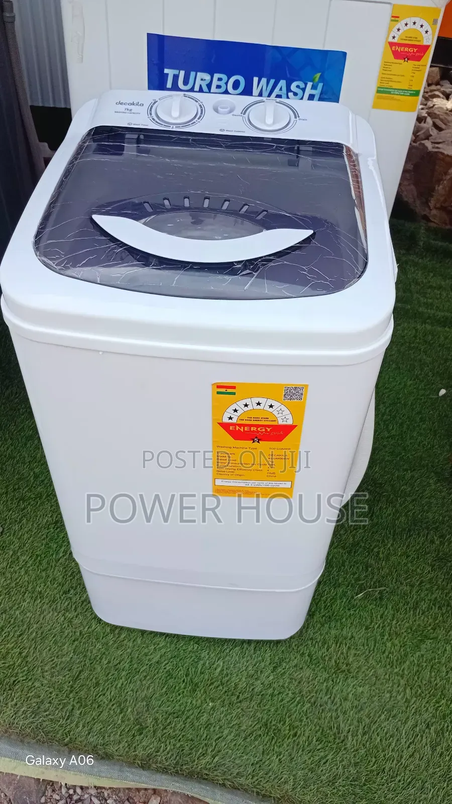 Enjoy Stress-Free Washing With Decakila 7kg Washer