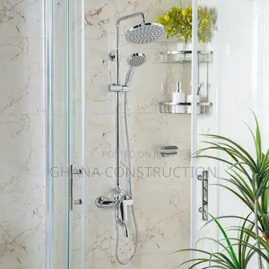 3 in 1 Luxury Italian Bathroom Shower Mixers Set Chain Telephone