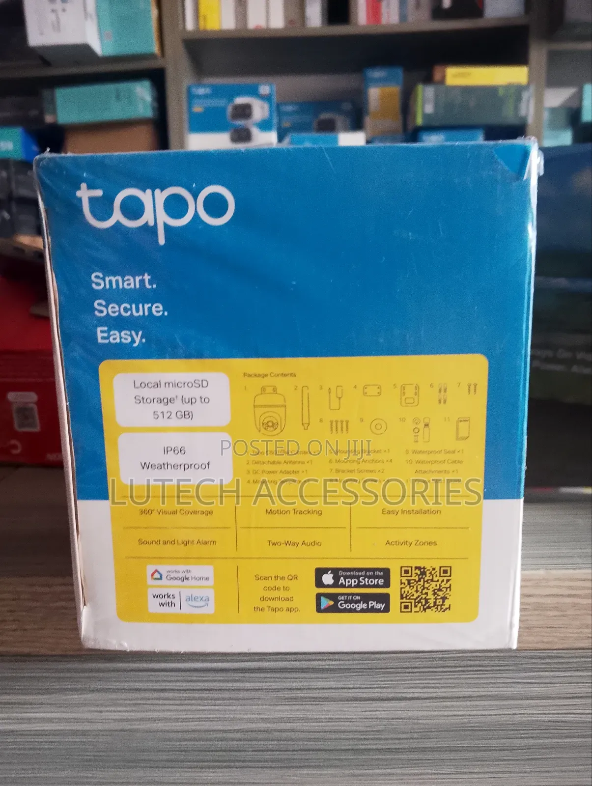 Tapo Outdoor Pan/Tin 4g Lte Camera (Tapo C501gw)