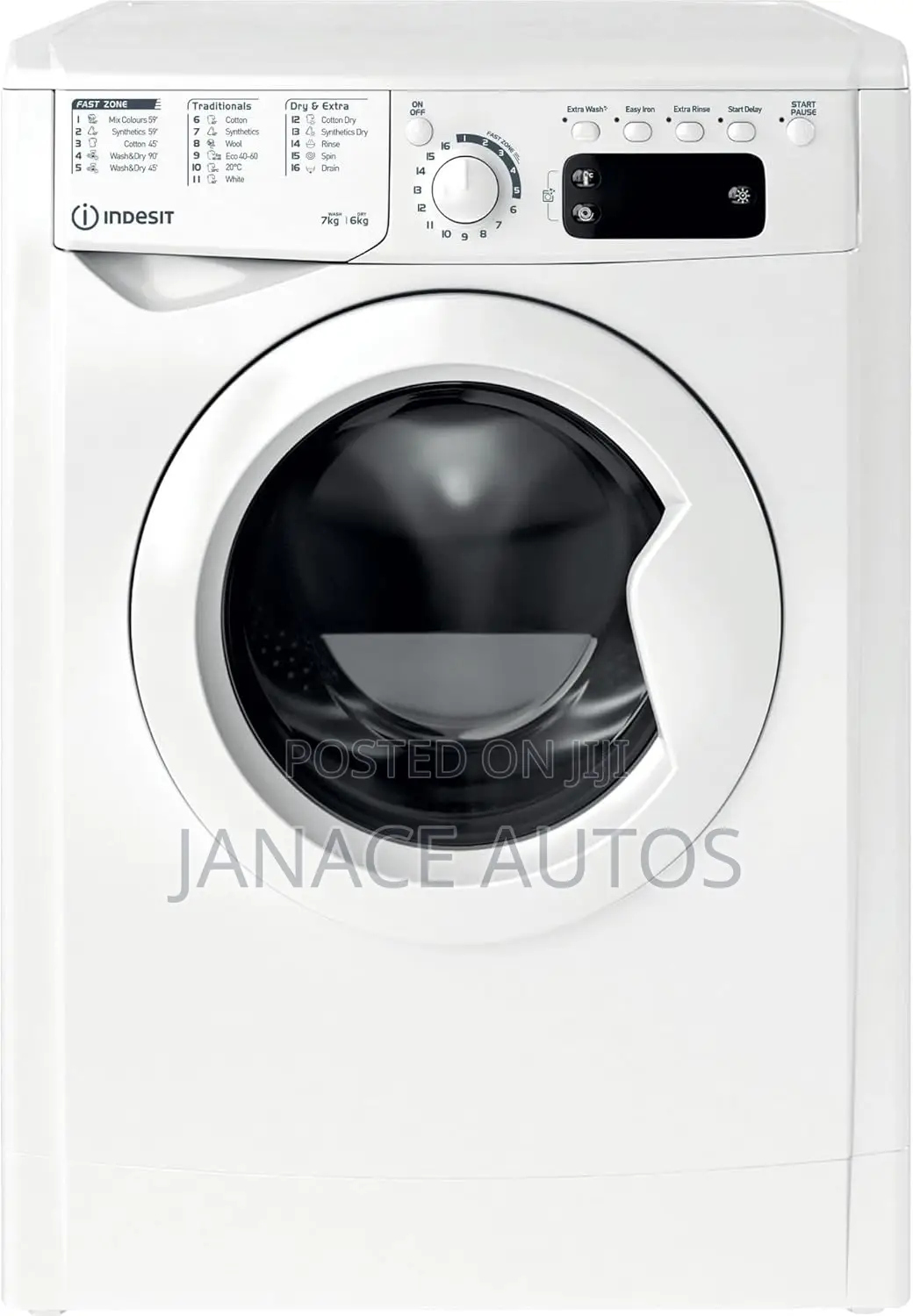 Indesit Ewde 761483 W Uk 7 Kg Washer Dryer Machine - White