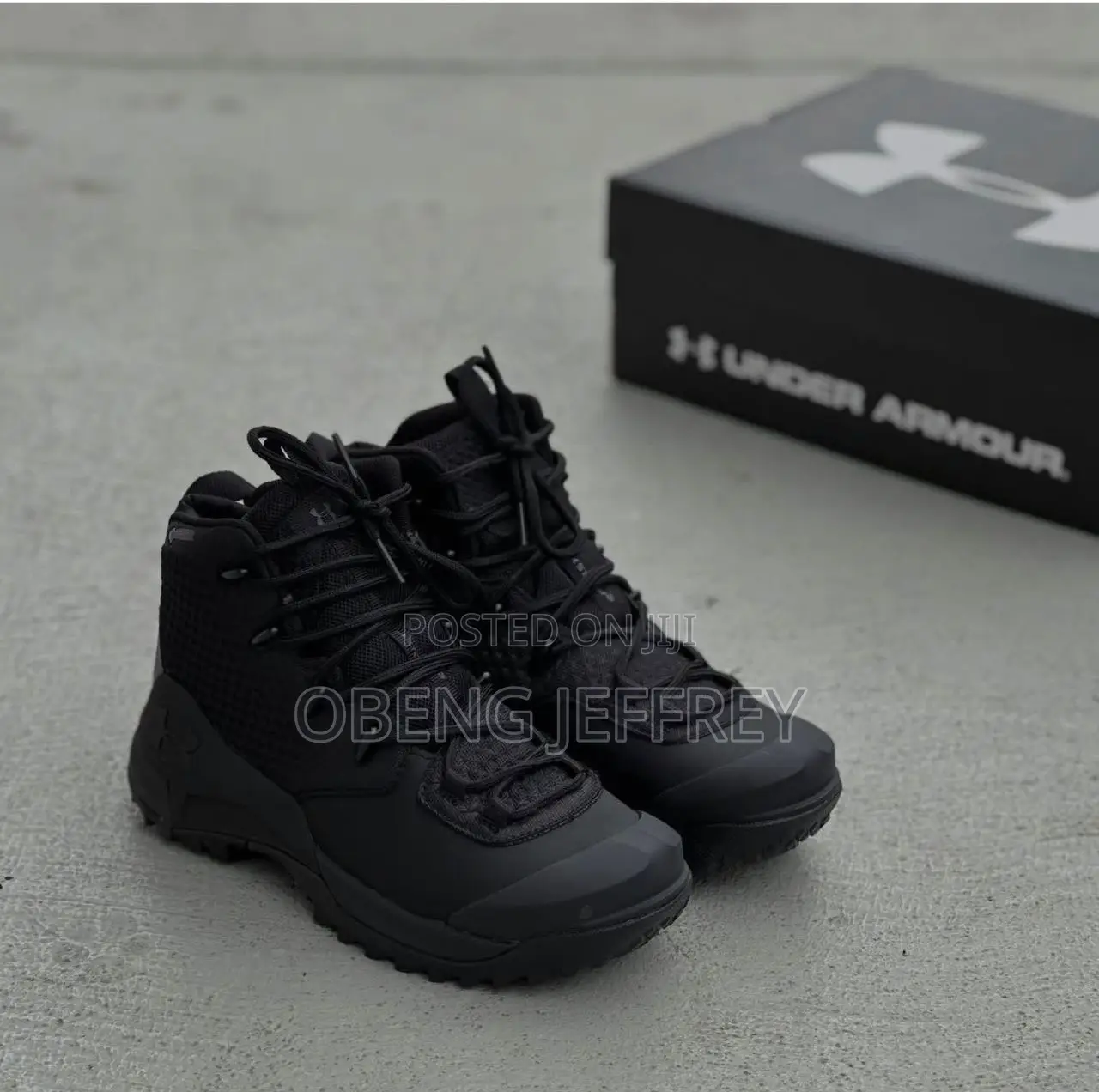 Original Under Armour High All Black