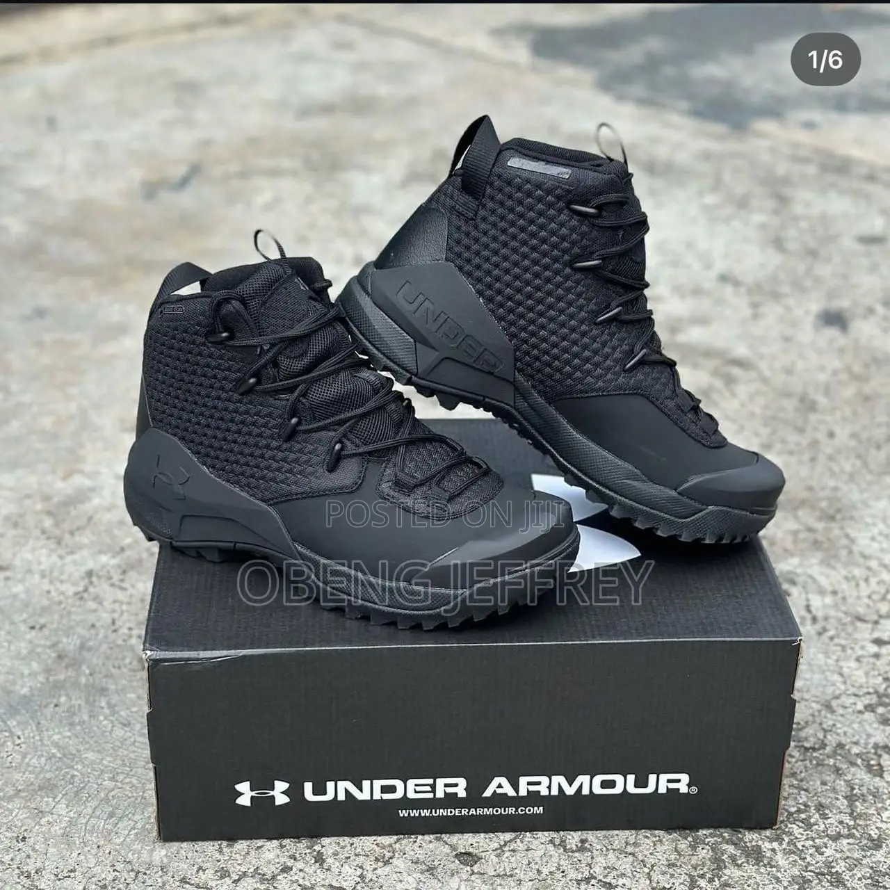 Original Under Armour High All Black