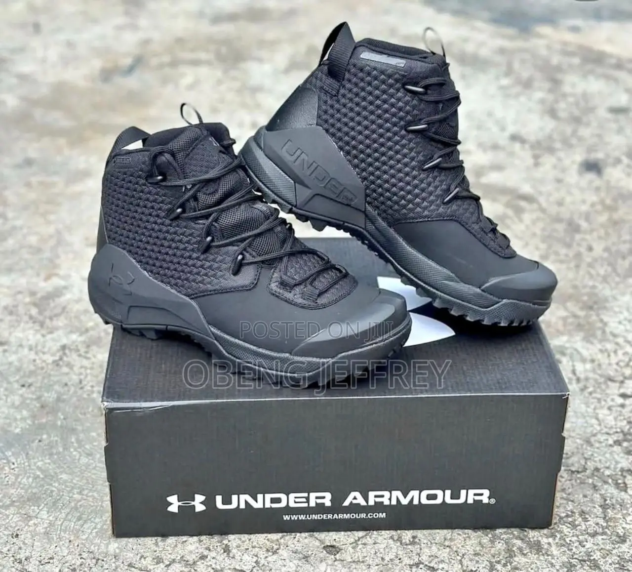 Original Under Armour High All Black