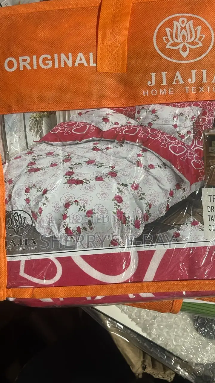 6pcs Bedsheets Set. 2 Bedsheets With 4 Pillow Covers
