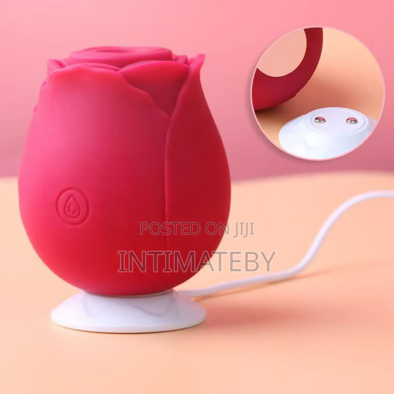 Luxury Rose Massager – Rechargeable Waterproof Device