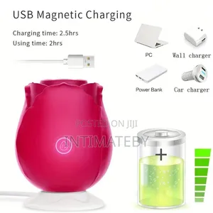 Luxury Rose Massager – Rechargeable Waterproof Device