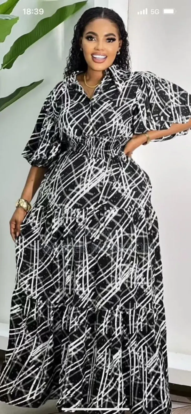 Ladies Long Casual Dress