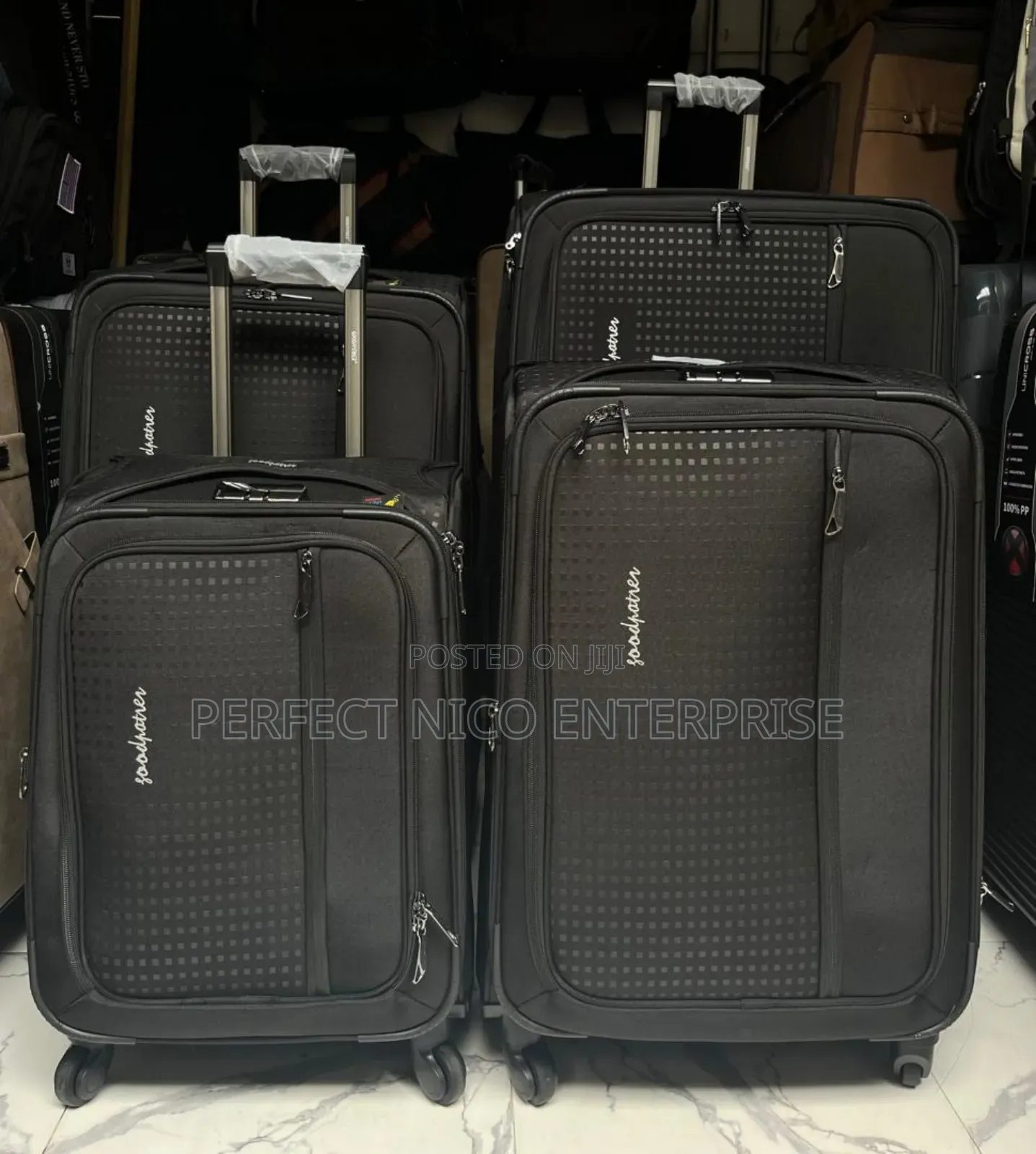 Premium 4in1 Travel Luggage Set Durable, Stylish Spacious!