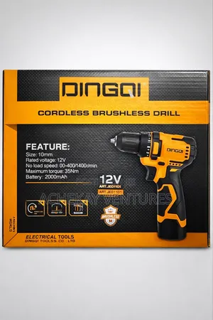 Dingqi Cordless Brushless Drill 12v