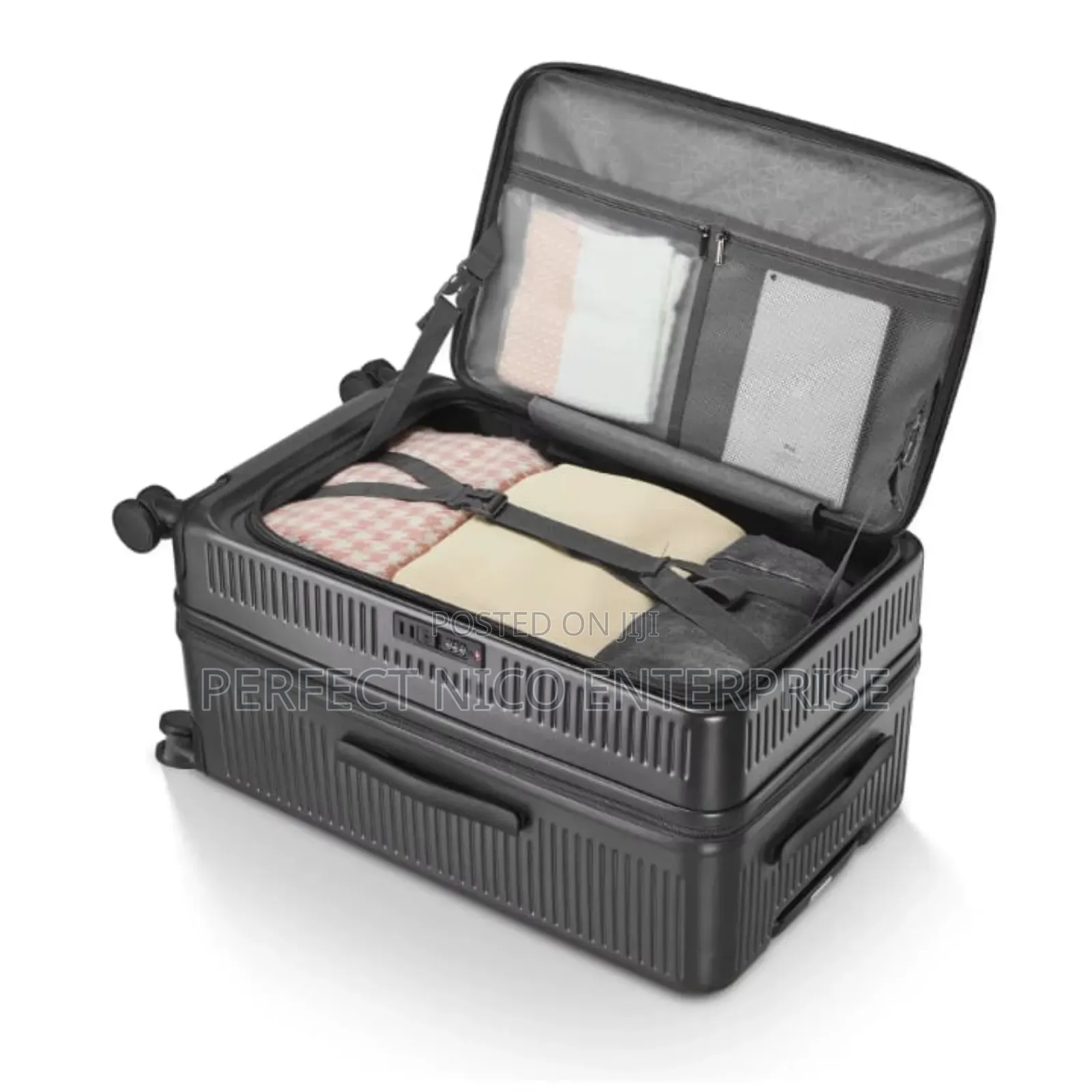 Premium Lightweight Polycarbonate Trunk Suitcase - 3 Sizes Available