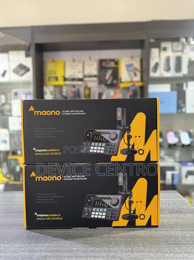 Maono Maonocaster E2 Single Mic Bundle Ame2a in East Legon - Audio