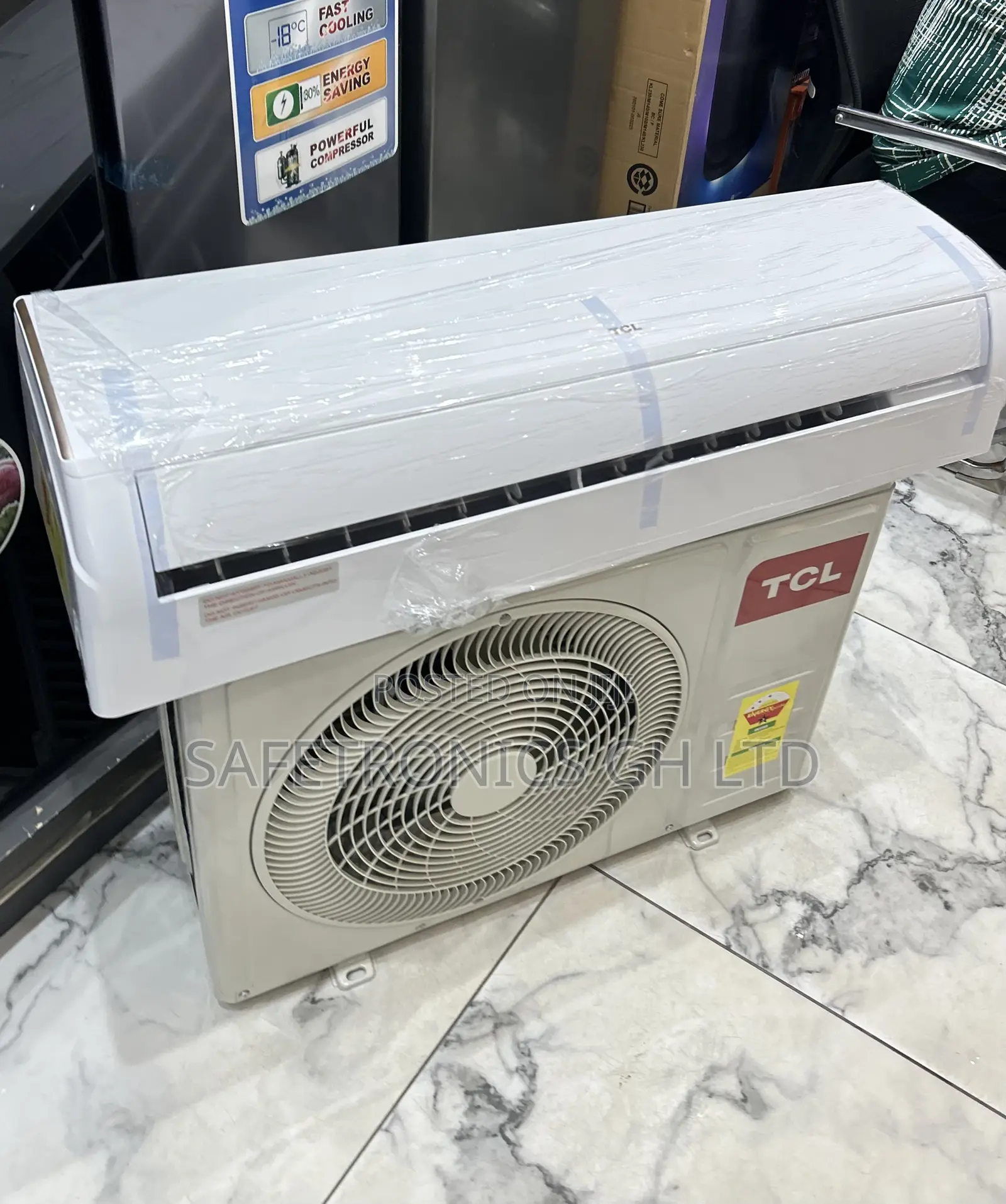 Shop Good 1.5 Horsepower Split Type Inverter TCL White Ac