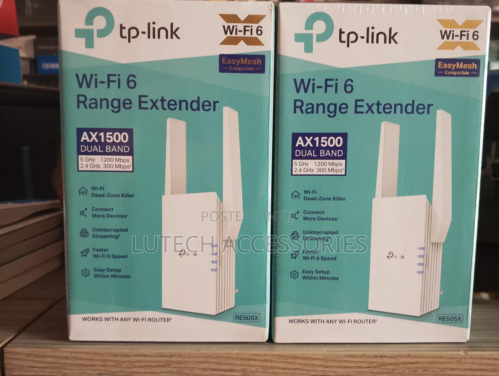 Tp Link Wi-Fi 6 Range Extender (Re 505x)