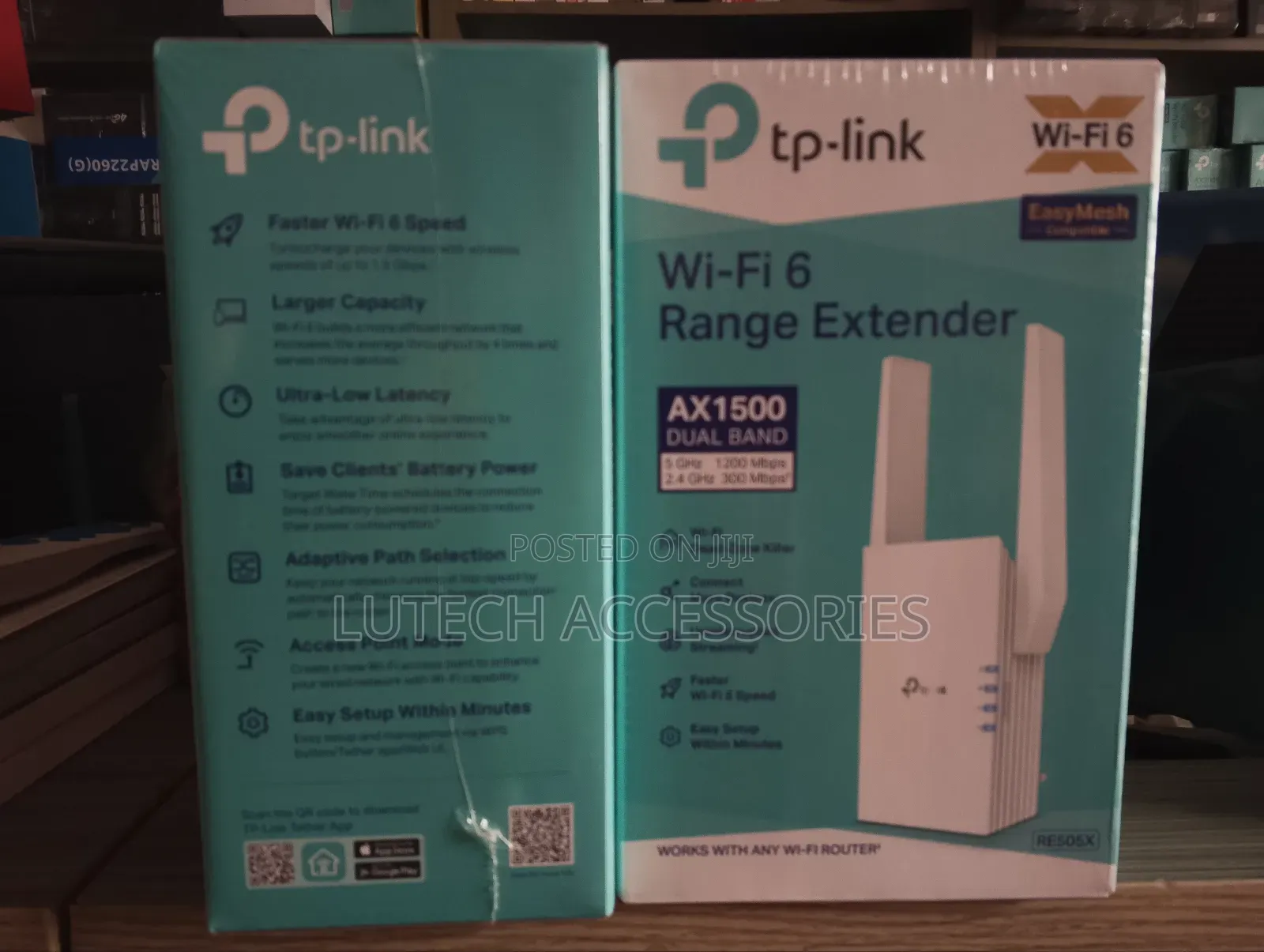 Tp Link Wi-Fi 6 Range Extender (Re 505x)