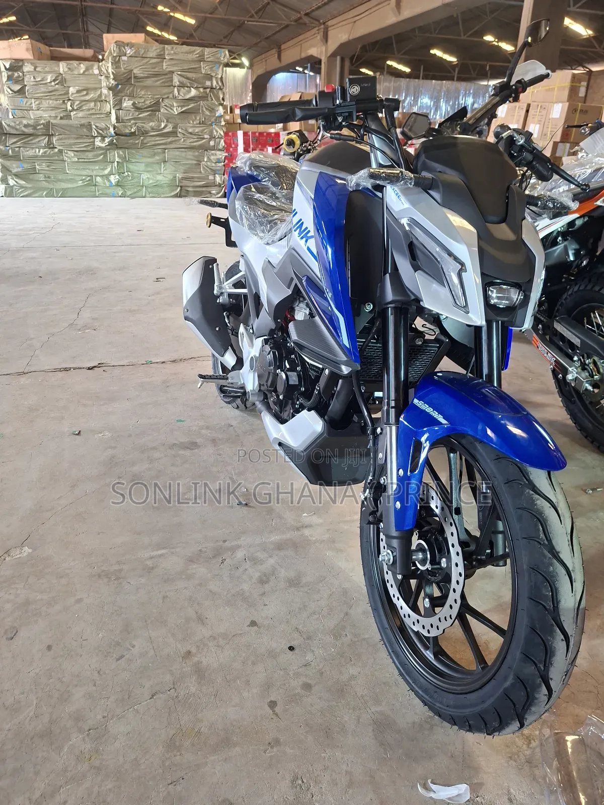New Motorcycle 2025 Blue