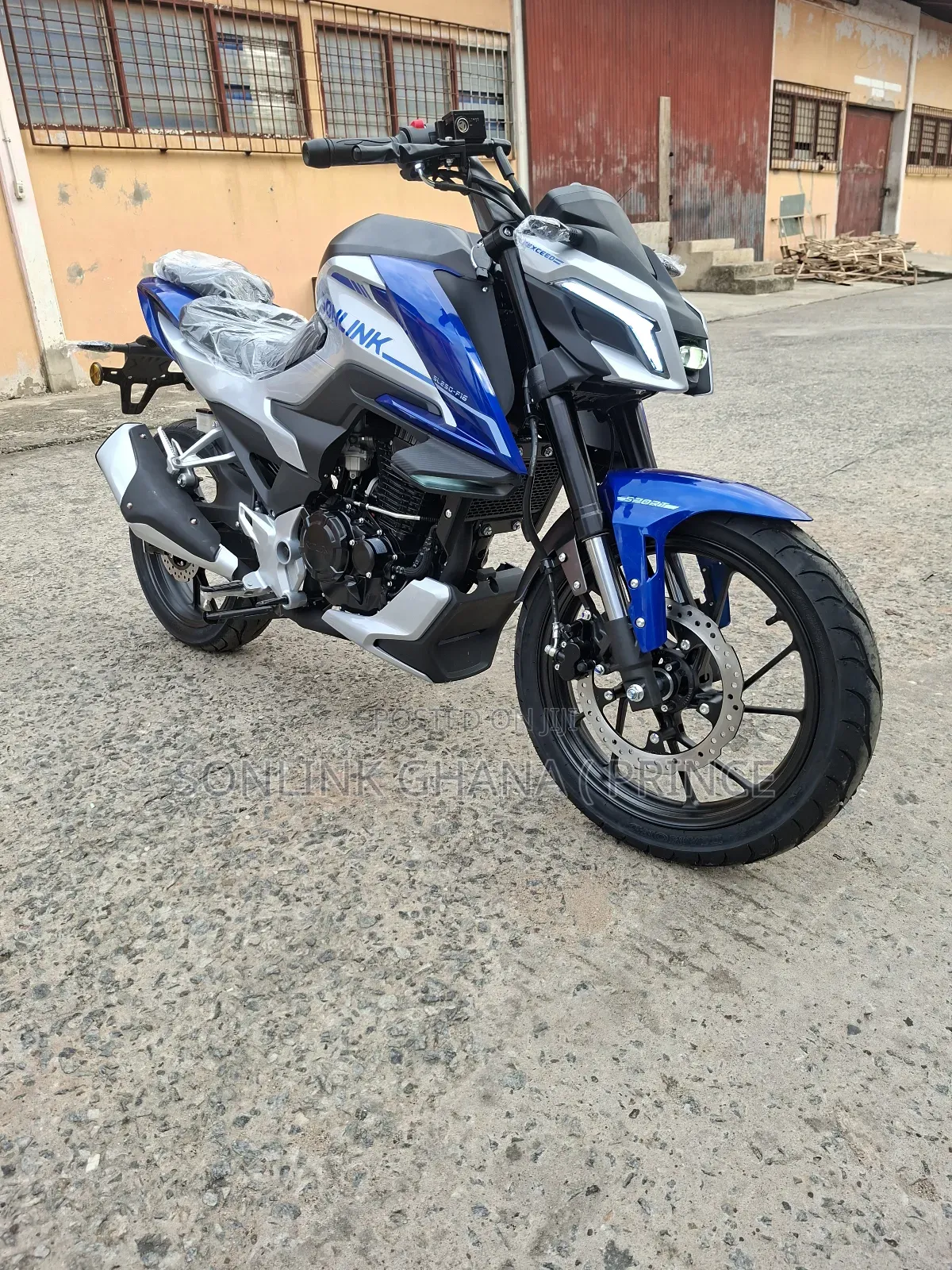 New Motorcycle 2025 Blue