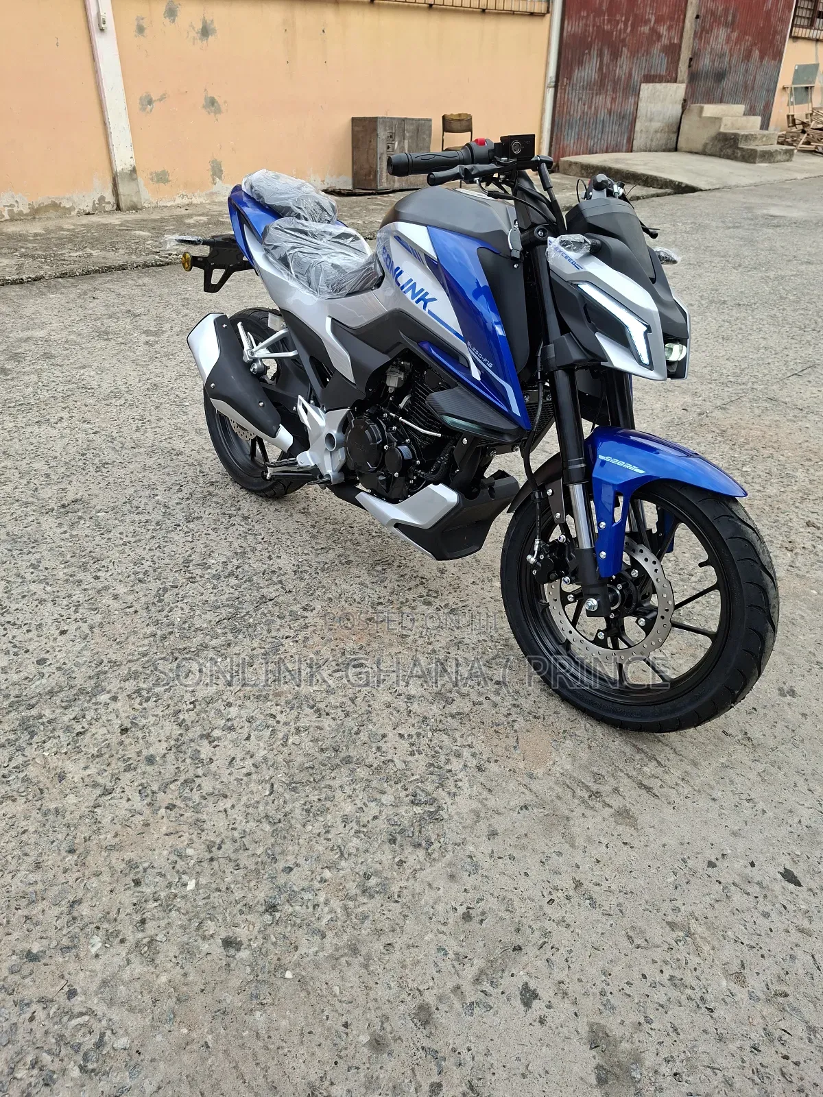 New Motorcycle 2025 Blue