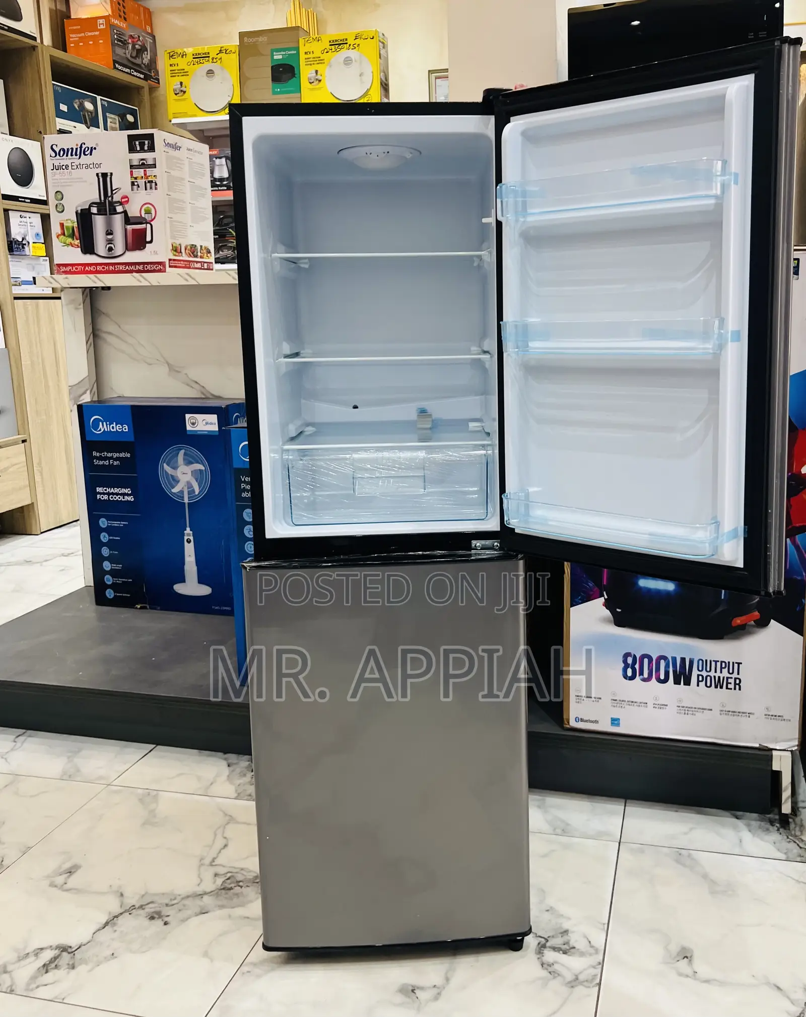 Extremely Cooling Nasco Bottom Mount Freezer Fridge(Nasd2-20fl)Gray.
