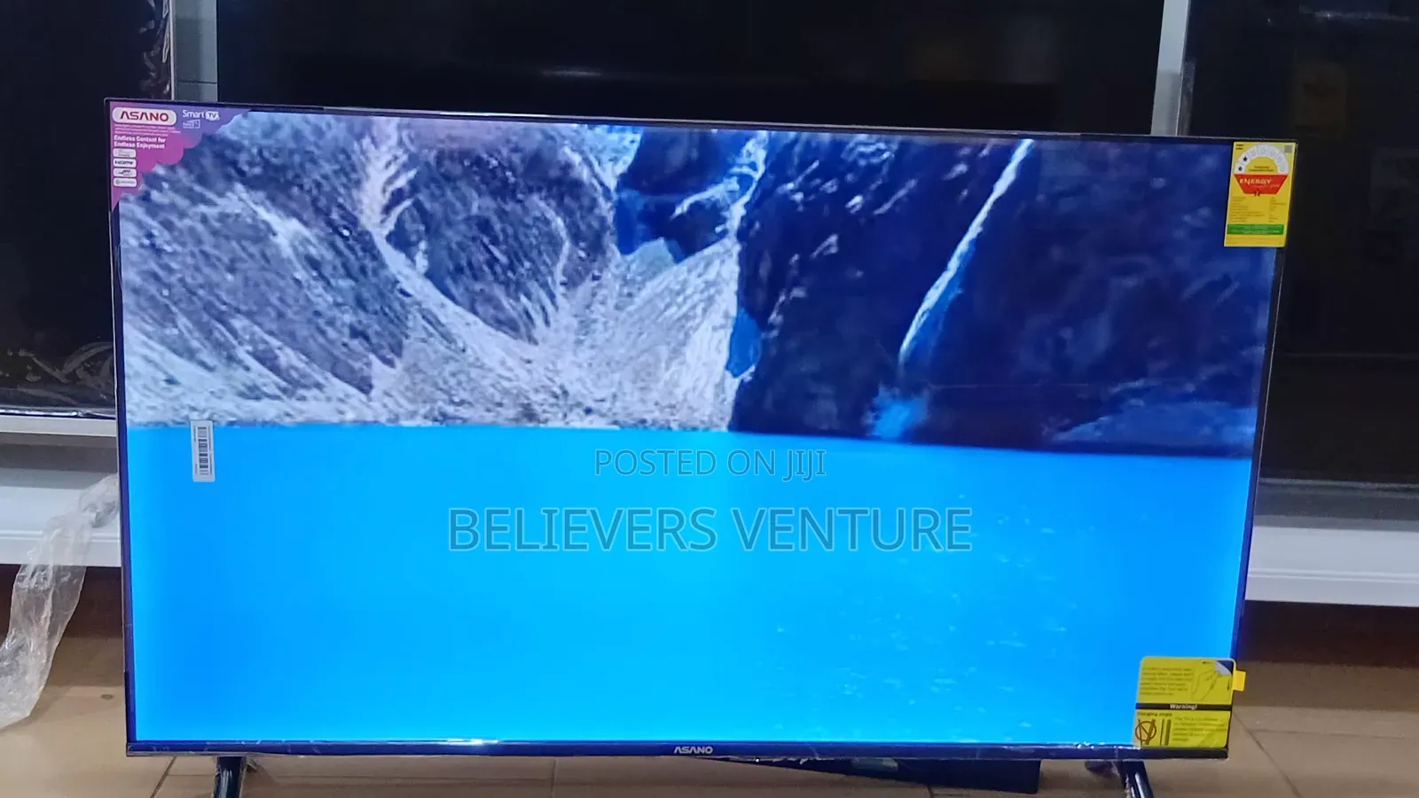 Wide Screen 50” Tv Asano Smart Tv