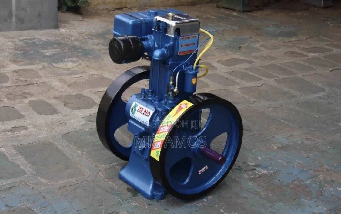 No.2a Corn Mill Machine With Diesel Engine Combo