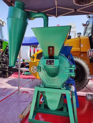 Commercial Grains Hammer Mill With 15hp Motor Set